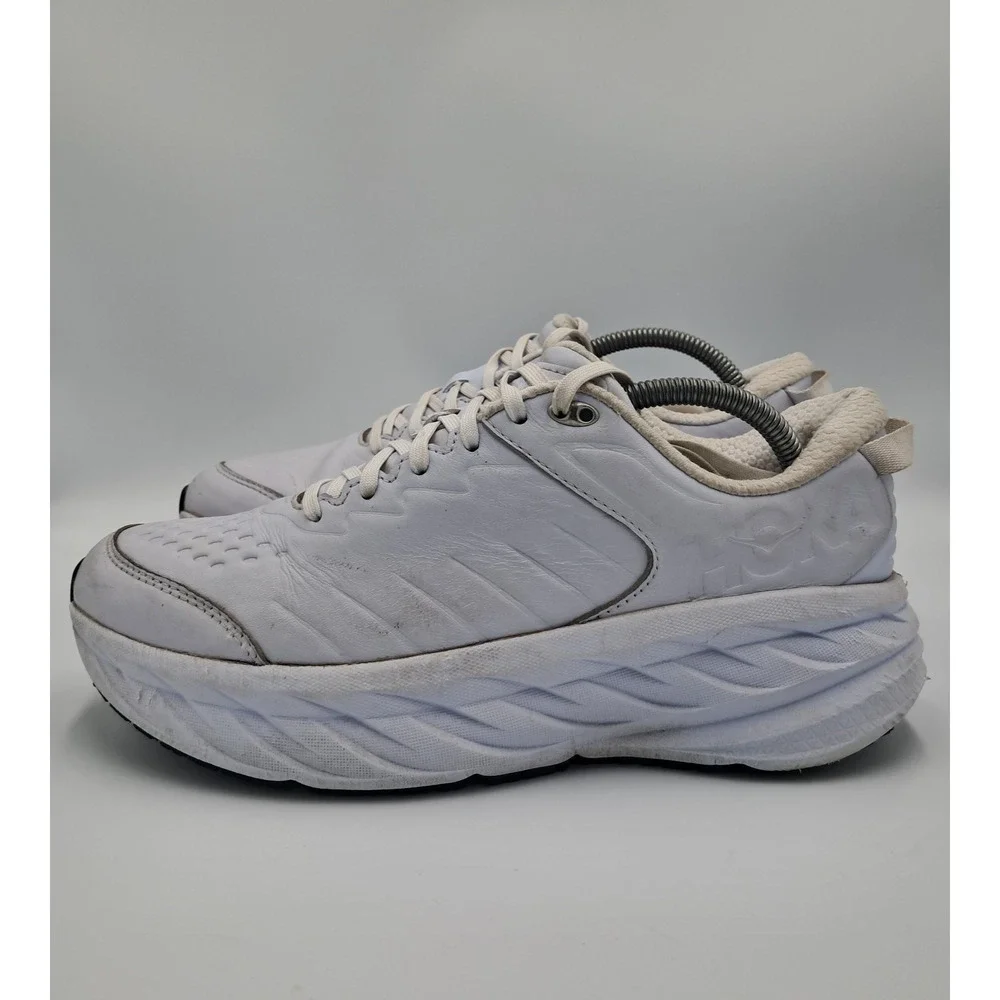 Size 10 - Hoka One One Bondi SR White (Women's) - 1110521 WHT - RETAIL $405